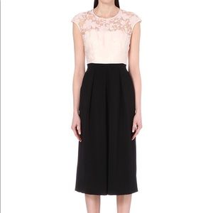 Ted Baker Burnout Bodice Crop Jumpsuit